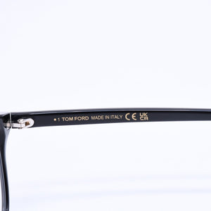 Like new TOM FORD Date glasses eyewear TF 5797-K-B 001 Size 51□19 145 Black Acetate Used 4a008474