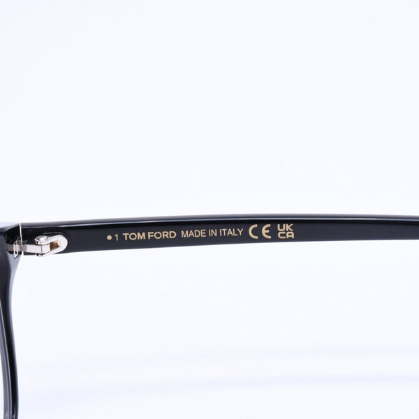 Like new TOM FORD Date glasses eyewear TF 5797-K-B 001 Size 51□19 145 Black Acetate Used 4a008474