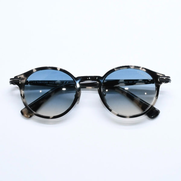 Very good condition TOM FORD Sunglasses Eyewear TF1150-D 55P Size 48□22 140 Clear Black Asian Fit Used 4a008471