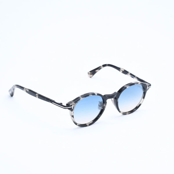 Very good condition TOM FORD Sunglasses Eyewear TF1150-D 55P Size 48□22 140 Clear Black Asian Fit Used 4a008471