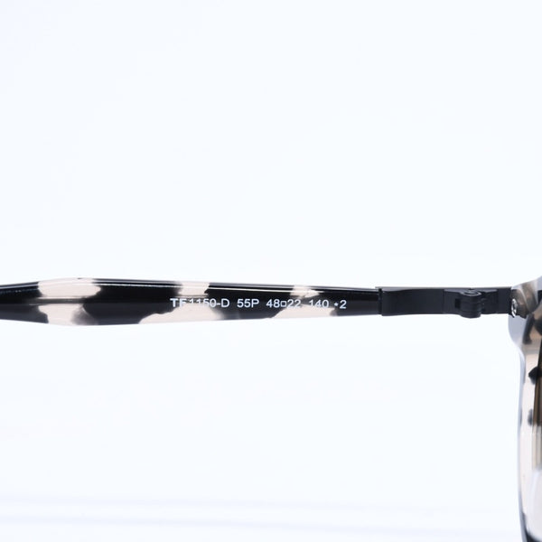 Very good condition TOM FORD Sunglasses Eyewear TF1150-D 55P Size 48□22 140 Clear Black Asian Fit Used 4a008471