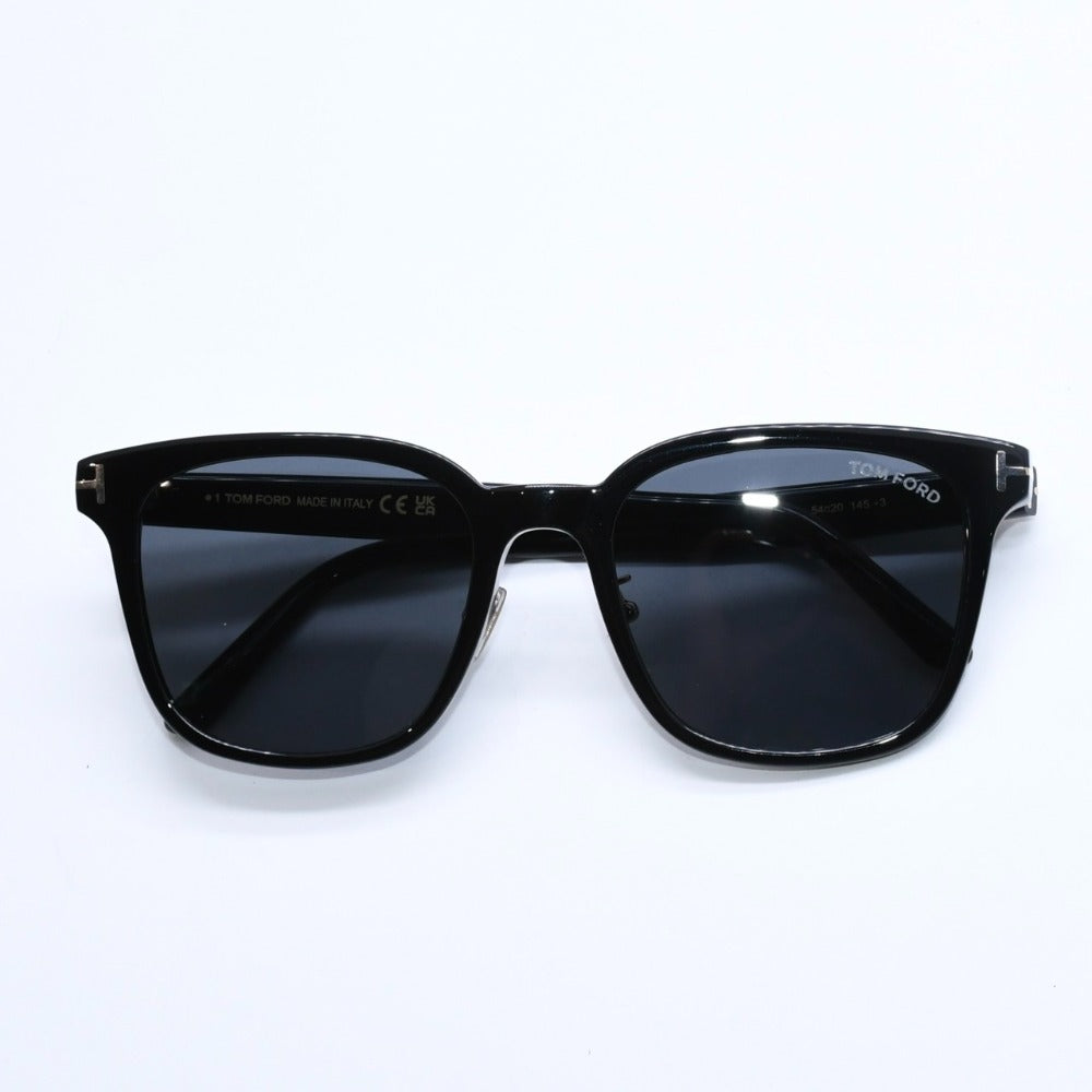 Like new TOM FORD Sunglasses Eyewear TF1135-K ECO 01A Size 54□20 145 Black Acetate Used 4a008489
