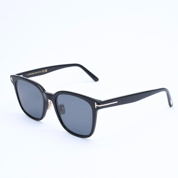 Like new TOM FORD Sunglasses Eyewear TF1135-K ECO 01A Size 54□20 145 Black Acetate Used 4a008489