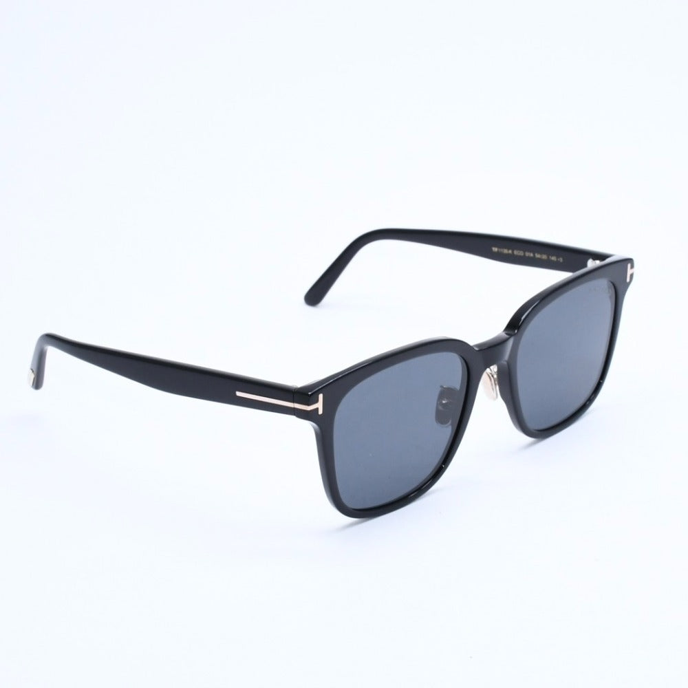 Like new TOM FORD Sunglasses Eyewear TF1135-K ECO 01A Size 54□20 145 Black Acetate Used 4a008489