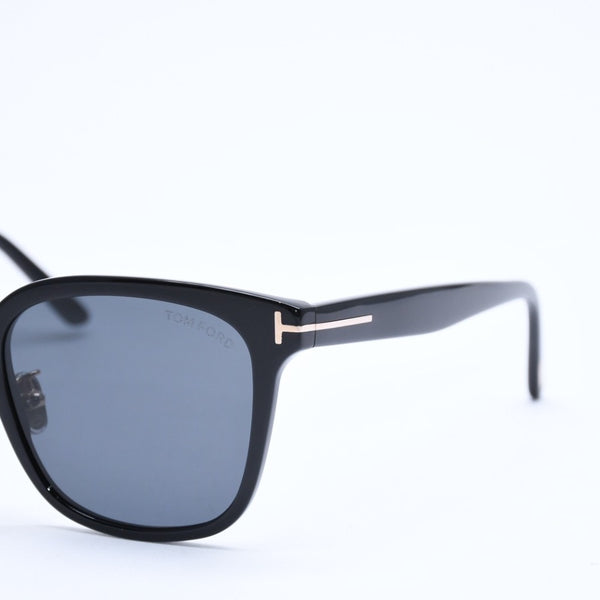 Like new TOM FORD Sunglasses Eyewear TF1135-K ECO 01A Size 54□20 145 Black Acetate Used 4a008489
