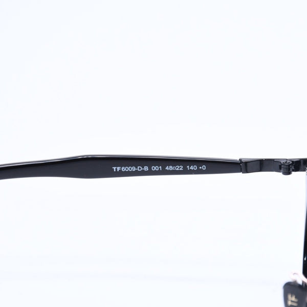 Like new TOM FORD Date glasses eyewear TF6009-D-B 001 Size 48□22 140 Black Acetate Used 4a008472