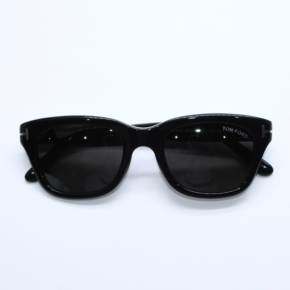 Like new TOM FORD Sunglasses Eyewear TF237-F ECO 01A Size 51□21 145 Black Acetate Used 4a008487