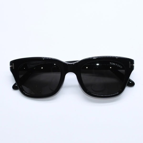 Like new TOM FORD Sunglasses Eyewear TF237-F ECO 01A Size 51□21 145 Black Acetate Used 4a008487