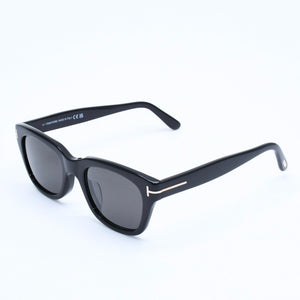 Like new TOM FORD Sunglasses Eyewear TF237-F ECO 01A Size 51□21 145 Black Acetate Used 4a008487