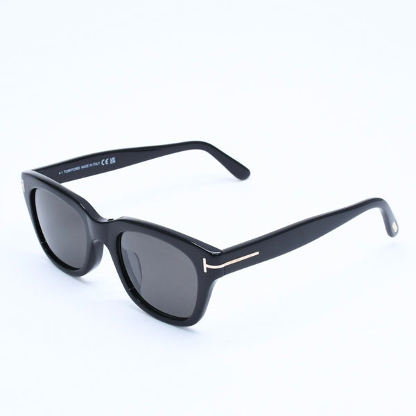 Like new TOM FORD Sunglasses Eyewear TF237-F ECO 01A Size 51□21 145 Black Acetate Used 4a008487