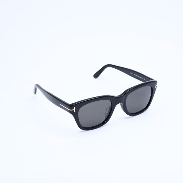 Like new TOM FORD Sunglasses Eyewear TF237-F ECO 01A Size 51□21 145 Black Acetate Used 4a008487