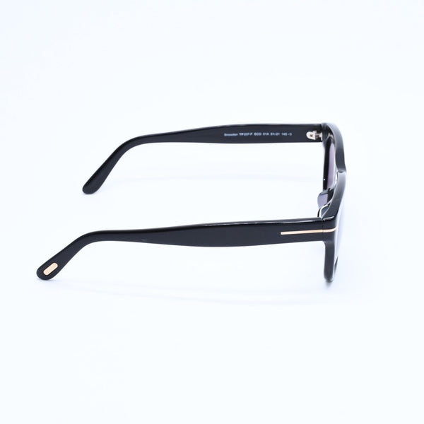 Like new TOM FORD Sunglasses Eyewear TF237-F ECO 01A Size 51□21 145 Black Acetate Used 4a008487