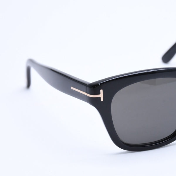 Like new TOM FORD Sunglasses Eyewear TF237-F ECO 01A Size 51□21 145 Black Acetate Used 4a008487