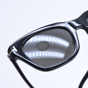 Like new TOM FORD Sunglasses Eyewear TF237-F ECO 01A Size 51□21 145 Black Acetate Used 4a008487