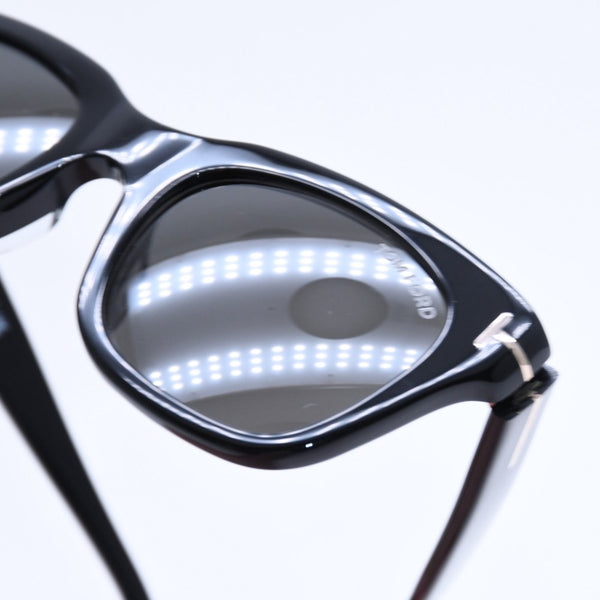 Like new TOM FORD Sunglasses Eyewear TF237-F ECO 01A Size 51□21 145 Black Acetate Used 4a008487