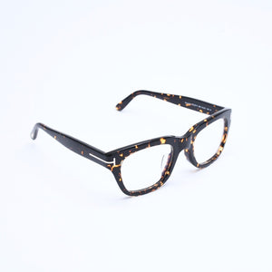 Like new TOM FORD Prescription glasses eyewear TF237-F 052 Size 51□21 145 Tortoiseshell color Brown Used 4a008486
