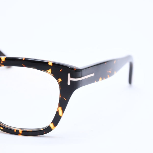 Like new TOM FORD Prescription glasses eyewear TF237-F 052 Size 51□21 145 Tortoiseshell color Brown Used 4a008486