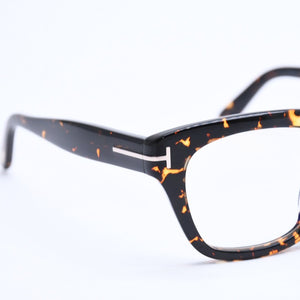 Like new TOM FORD Prescription glasses eyewear TF237-F 052 Size 51□21 145 Tortoiseshell color Brown Used 4a008486