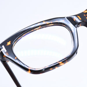 Like new TOM FORD Prescription glasses eyewear TF237-F 052 Size 51□21 145 Tortoiseshell color Brown Used 4a008486
