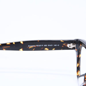 Like new TOM FORD Prescription glasses eyewear TF237-F 052 Size 51□21 145 Tortoiseshell color Brown Used 4a008486