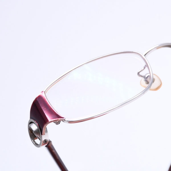 CHANEL eyeglasses, Coco Mark design, brown, clear lenses, silver hardware, 2105T, size 57◻17 Excellent condition, used item 4a008289