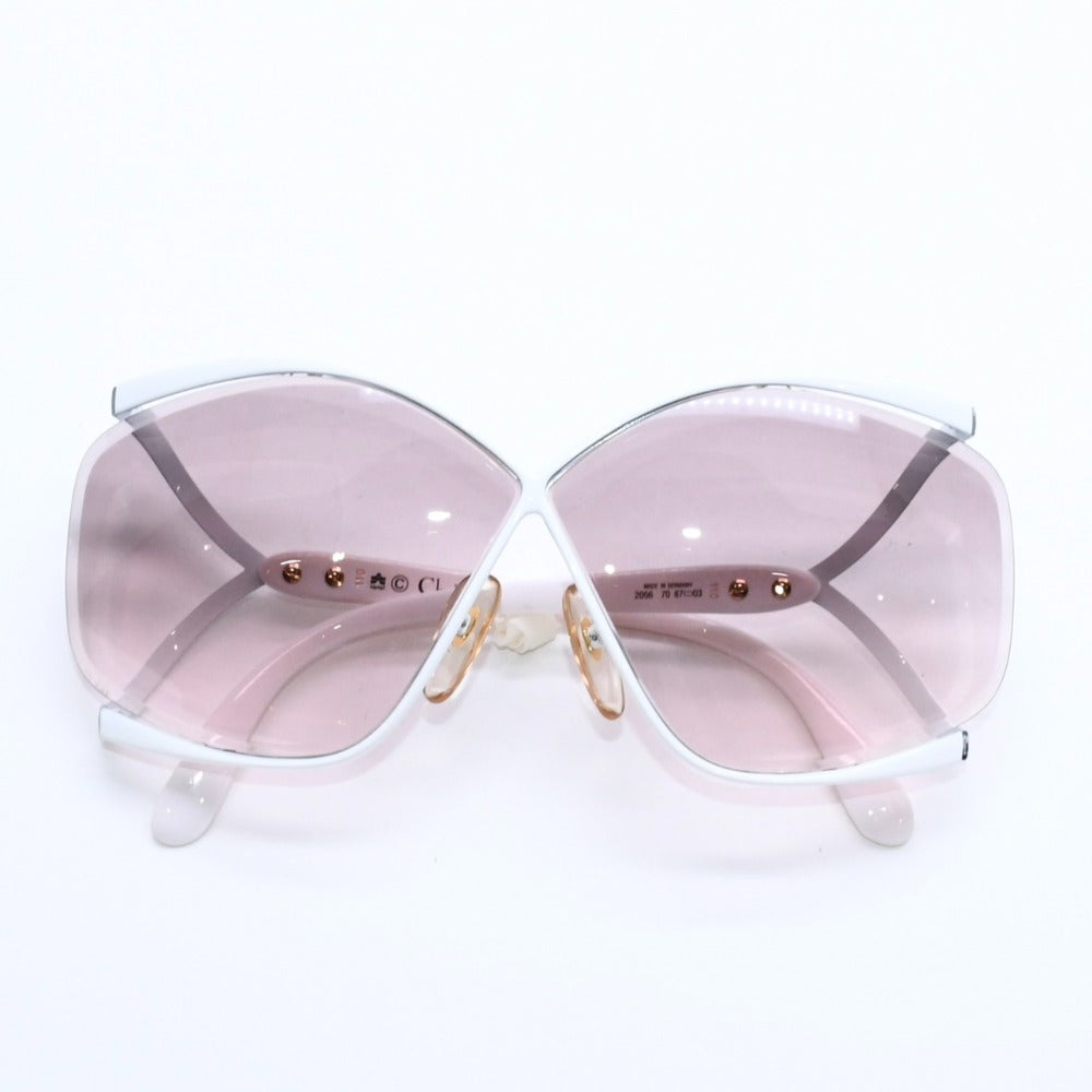 Christian Dior Sunglasses Eyewear 2056 Size 67□03 110 White Brown Gold Good Condition Used 4a008502