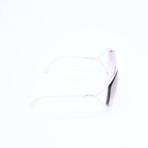 Christian Dior Sunglasses Eyewear 2056 Size 67□03 110 White Brown Gold Good Condition Used 4a008502