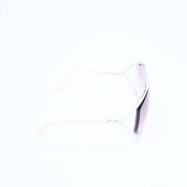 Christian Dior Sunglasses Eyewear 2056 Size 67□03 110 White Brown Gold Good Condition Used 4a008502