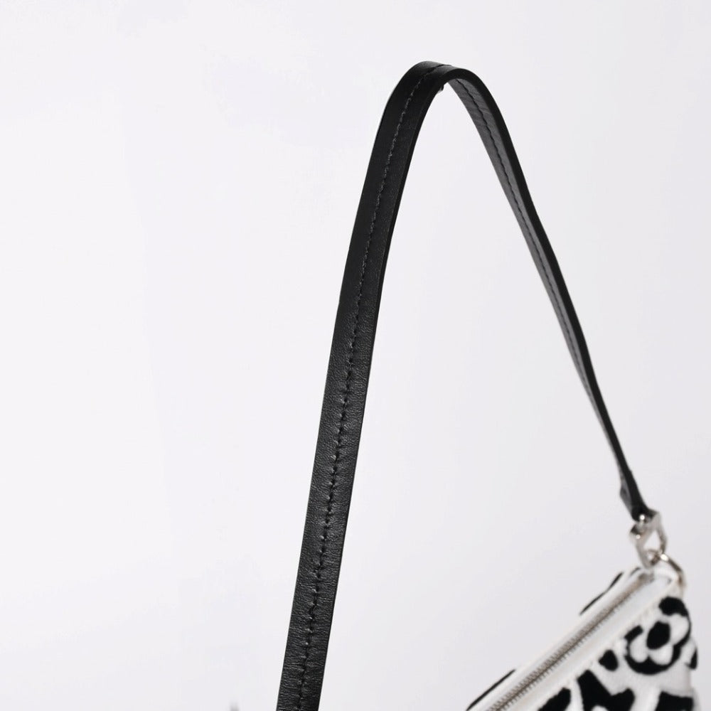 Like new LOUIS VUITTON Pochette Accessory Pouch M45565 Monogram Taffetage Used 4a009037
