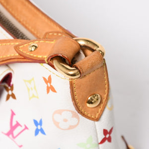 LOUIS VUITTON ルイヴィトン エライザ モノグラム・マルチカラー ホワイト M40098 ショルダーバッグ 美品 中古 4a009038