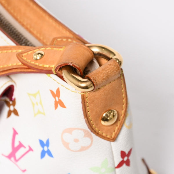 LOUIS VUITTON ルイヴィトン エライザ モノグラム・マルチカラー ホワイト M40098 ショルダーバッグ 美品 中古 4a009038