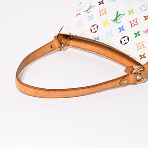 LOUIS VUITTON ルイヴィトン エライザ モノグラム・マルチカラー ホワイト M40098 ショルダーバッグ 美品 中古 4a009038
