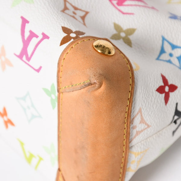 LOUIS VUITTON ルイヴィトン エライザ モノグラム・マルチカラー ホワイト M40098 ショルダーバッグ 美品 中古 4a009038
