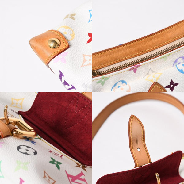 LOUIS VUITTON ルイヴィトン エライザ モノグラム・マルチカラー ホワイト M40098 ショルダーバッグ 美品 中古 4a009038
