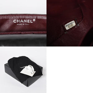 極美品 CHANEL シャネル マトラッセ 25 Sフラップ Sチェーンワンショルダーバッグ 13番台 ココマーク ラムスキン ブラック SV金具 中古 4a008916