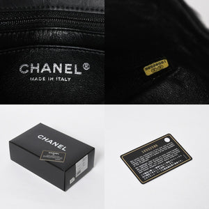 極美品 CHANEL シャネル ミニマトラッセ17 Sフラップ Sチェーンショルダーバッグ 16番台 ココマーク パテント シルバー金具 中古 4a008928