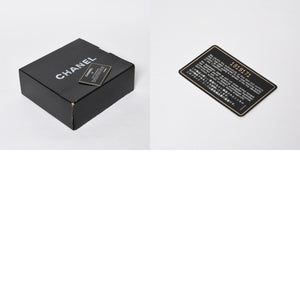 CHANEL シャネル ミニマトラッセ 14cm ショルダーバッグ 1番台 ラムスキン ブラック ゴールド金具 美品 中古 4a008936