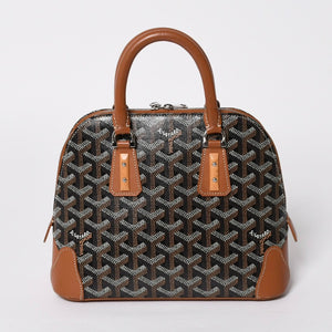 Very good condition GOYARD Goyard handbag Vendome mini herringbone 2WAY handbag shoulder bag silver hardware used 4a009036