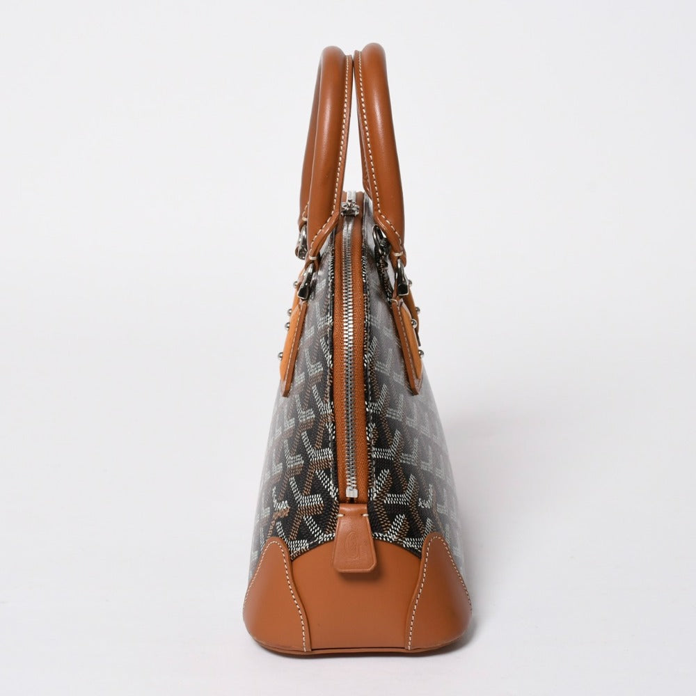 Very good condition GOYARD Goyard handbag Vendome mini herringbone 2WAY handbag shoulder bag silver hardware used 4a009036
