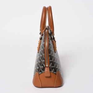 Very good condition GOYARD Goyard handbag Vendome mini herringbone 2WAY handbag shoulder bag silver hardware used 4a009036
