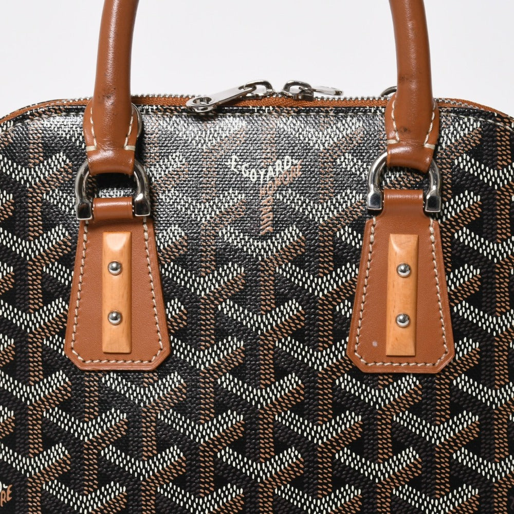 Very good condition GOYARD Goyard handbag Vendome mini herringbone 2WAY handbag shoulder bag silver hardware used 4a009036