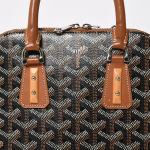 Very good condition GOYARD Goyard handbag Vendome mini herringbone 2WAY handbag shoulder bag silver hardware used 4a009036