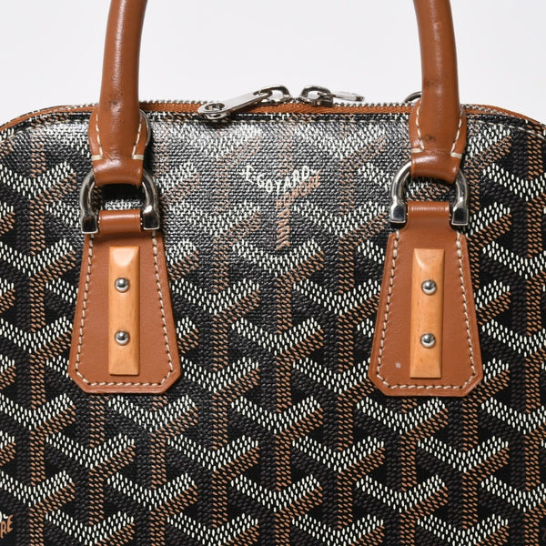 Very good condition GOYARD Goyard handbag Vendome mini herringbone 2WAY handbag shoulder bag silver hardware used 4a009036