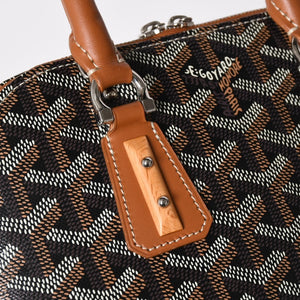 Very good condition GOYARD Goyard handbag Vendome mini herringbone 2WAY handbag shoulder bag silver hardware used 4a009036