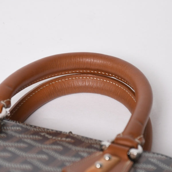 Very good condition GOYARD Goyard handbag Vendome mini herringbone 2WAY handbag shoulder bag silver hardware used 4a009036
