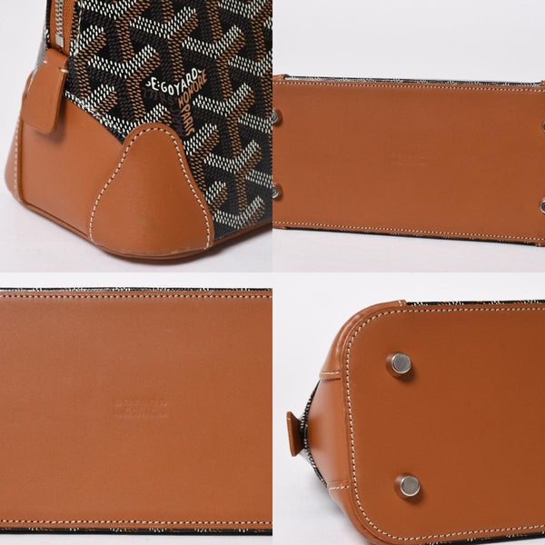 Very good condition GOYARD Goyard handbag Vendome mini herringbone 2WAY handbag shoulder bag silver hardware used 4a009036