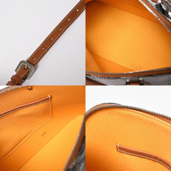 Very good condition GOYARD Goyard handbag Vendome mini herringbone 2WAY handbag shoulder bag silver hardware used 4a009036