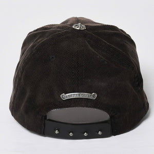 CHROME HEARTS Vine Dagger Trucker Cap ONE SIZE 53-60cm Corduroy Black Blue Embroidery Good Condition Used 4a008858