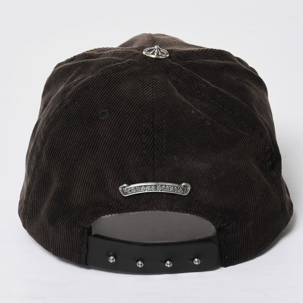 CHROME HEARTS Vine Dagger Trucker Cap ONE SIZE 53-60cm Corduroy Black Blue Embroidery Good Condition Used 4a008858