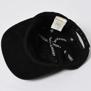 CHROME HEARTS Vine Dagger Trucker Cap ONE SIZE 53-60cm Corduroy Black Blue Embroidery Good Condition Used 4a008858
